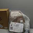 INICIO Cat Wall Shelves - Modern and Durable 3 Step Cat Furniture for Wall - Stylish Birch Floating Shelf for Cats up to 15lbs - Wooden Corner Shelves with Cushioned Perch - Brown