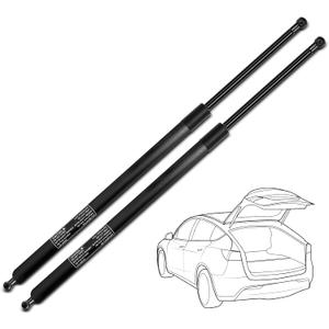 YHTAUTO Rear Hatch Gas Struts Shocks Compatible with Jeep Grand Cherokee 2011-2013 without Power Liftgate, Set of 2 Lift Supports