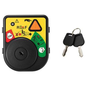 925-06119c 725-04227 Ignition Switch with Key for Cub Cadet XT1-LT42 XT1-LT46 XT2-LX42 Troy Bilt TB30R TB42 TB46 MTD Craftsman T1000 T1200 T1400 T1600 John Deere GY20680 Stens 430-220 Toro 112-0312