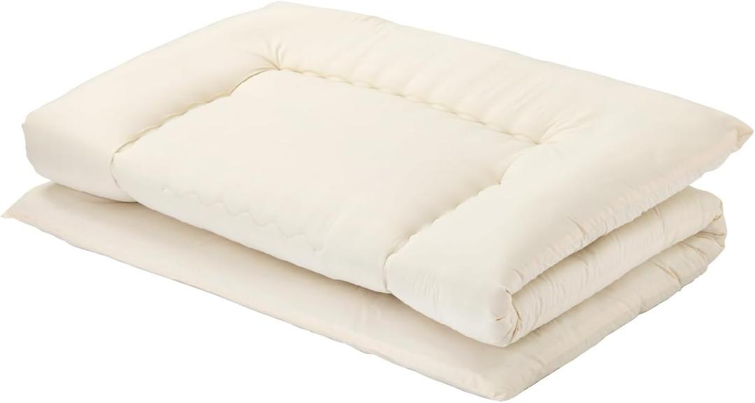 MORIRIN Japanese Futon Floor Mattress, Firm-Core SHIKIBUTON, Made in Japan, Twin XL