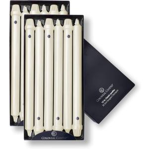 Colonial Candle Ivory Unscented 12 Inch Classic Candles