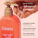 Caress Creamy Guava Nectar Moisturizing Body Wash with Pump, Serum-Infused Formula with Vitamin C, Fruity Citrus Woody Long Lasting Fragrance, Dermatologist Tested, 20 fl oz (4 Pack)