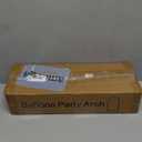 6 ft Arch Backdrop Stand, Wedding Arch Frame, Stable Metal Background Stand with Square Base Ground Nails, for Birthday Party Baby Shower Garland Decoration, Gold (6 x 2.6 FT(HxW))