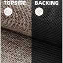 Color&Geometry Ultra Thin Indoor Door Mat, (FOLD) 24"x36", Light Brown Linen