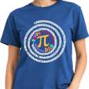 Kindergarten Teacher Shirts for Women-Rainbow Heart Short Sleeves | Cute Back to School Shirt Great for Preschool Educators Classroom Daily Work First Day Celebration Events (Blue, XL)