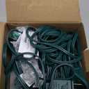 C7 LED Christmas Lights Outdoor, 25FT Vintage Christmas LED String Lights Multicolor Plug-in Waterproof E12 Base (0.6 W) for Indoor Xmas Tree Outdoor Holiday Roofline, Garden, Patio, Party Decor