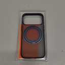 TORRAS for iPhone 17 Pro Case 360 Magnetic Stand O3 Fitness Series, [Fit for MagSafe] [360 Rotating Kickstand] 4X Mil-Grade Shockproof, Camera Control Button, Slim, Translucent Deep Blue