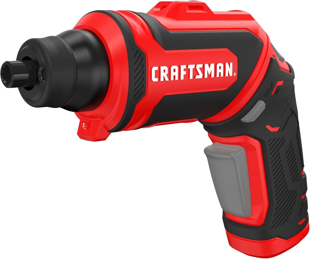 CRAFTSMAN 4V Cordless Screwdriver with USB Charger and Picture Hanging Kit Included (CMHT6640BI)