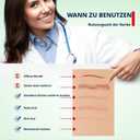 Silicone Scar Tape, (1.6X116 inches), Silicone Scar Tape for Scar Removal Treatment, Suitable for Caesarean Section, Scars, Burns, Acne, Surgical Scars