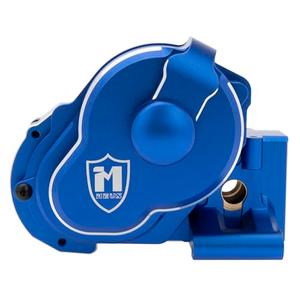 MEUS RACING Transmission Case Gearbox Housing for 272 272R Traxxas VXL 2WD Slash Bandit Rustler Stampede Drag Slash C10 Mustang 5.0 F-150 Raptor (Blue)