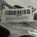 Men's Slip Resistant Trail Running Shoes - Supportive Athletic Shoes for Outdoor Fitness Walking, Road Running and Gym Training (5, Black White Light)