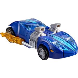 Transformers Collaborative Hot Wheels x Twin Mill, Deluxe Class 5-Inch Robot Action Figure Converts to Racecar, Car Toys for Ages 8+ 