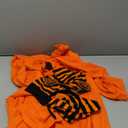 Halloween Pumpkin Customs for Women: Pumpkin Sweatshirt Dress Set - Halloween Woman Costume Off Shoulder Pullover Tops, Size L