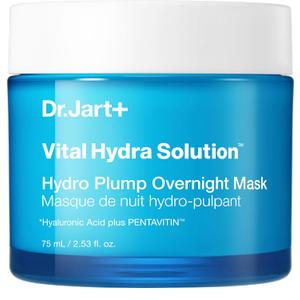 Dr.Jart+ Vital Hydra Solution Hydro Plump Overnight Korean Face Mask with Hyaluronic Acid for Glass Skin | Korean Skin Care, 2.53 Fl Oz
