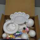 64 PCS Solar System Project Kit, Solar System Model Kit with 13 Mix Foam Balls, Solar System Toys for Kids 35, Learn Planets Science Kit School Project Supplies of Bamboo Sticks, Flags, Brushes