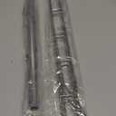 STORAGE MANIAC Hanging Closet Rod, Adjustable Width and Height Closet Hanging Organizer, Space-Saving Clothes Hanging Bar, Closet Extender Hanging Rod Double Closet Hanging Rod, 2 Pack Chrome