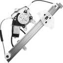 A-Premium Rear Passenger Side Power Window Regulator with Motor (2-Pin)