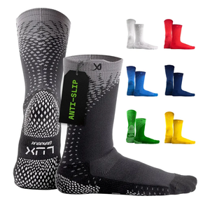 LUX Sports ProCleat Performance Grip Socks GripArray™ - Athletic Socks for Performance Sports - Grip Socks for Men and Women
