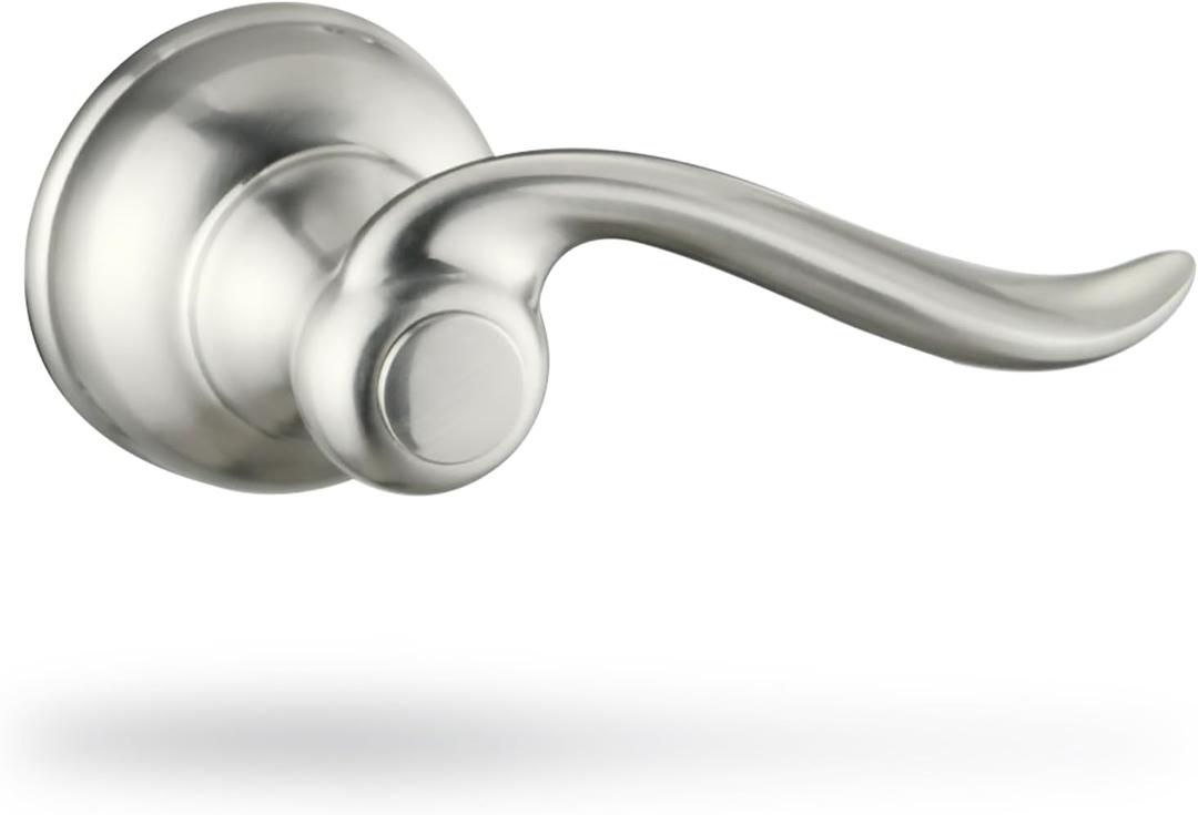 Shower Handle Replacement, Compatible for Delta 13/14 Series Tub Faucet BT14096, Brushed Nickel Single Metal Lever Handle