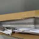 Led Shop Lights,Led Shop Lights 4FT 50W 6500K 7000LM Clear White,Shop Light 4FT 110V Linkable Integrated V-Shape for Shop Garage,Warehouse,Workbench and Workshop Commercial Bay Lighting(6-Pack)