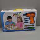 STEM Drill & Build Kit for Kids Ages 3-8 | Electric Toy Drill with 193+ Pieces (Screws, Nuts, Rainbow Fasteners) | Creative Design Construction Toys for Boys Girls | Gift for Birthdays, Christmas