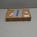 Moinchore 40 Pack Small Christmas Paper Bags with Handles Christmas Goodie Gift Bags with Bow Ribbon 5.5 x 2.4 x 4.7 Inches Xmas Candy Goodies Mini Sack(Red,Stripes)