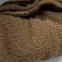 Armless Futon Cover Teddy Wool Futon Slipcover Soft Stretch Couch Covers with No Arm Sofa Bed Cover Thick Warm faux fur Sofa Covers for Winter Teddy Fleece Couch Slipcovers for Living Room (Coffee)