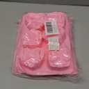 SJ Soap Molds 3 Packs, Rectangle Heart and Flower Shape Silicone Soap Molds for Soap Making, 6 Cavity for Bath Bombs, Homemade Soaps, Jelly, Pink