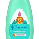 Johnson's No More Tangles Toddler & Kids Detangling Spray to Unlock Knots in Hair, Hypoallergenic & Paraben-Free, No More Tears Tear-Free Formula For Wet or Dry Hair, 10 fl. oz
