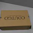 Coutgo Women's Slingback High Heels Pointed Toe Stilettos Metal Buckle Dress Party Pump Shoes 8