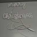 Xuhal Merry Christmas Neon Sign LED Xmas Light up Sign Merry Christmas Neon Light USB Powered Acrylic Home Wall Decor for Xmas Party Bedroom Living Room Cafe Bar Outdoor Decorations