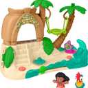 Fisher-Price Little People Toddler Toy Disney Princess Moana Adventure Village Playset with Figures for Pretend Play Kids Ages 18+ Months