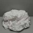 Organic Full Fitted Sheet Only Deep Pocket - 100% Organic Cotton Sheets with Soft Breathable 500 Thread Count Sateen Weave GOTS & Fairtrade Certified - Fitted Bed Sheets Only (White, Full)