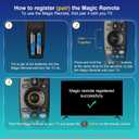 Voice-Magic-for-LG-TV-Remote-Control-Replacement Compatible with LG Smart OLED Thinq Webos TVs for AKB75855501 AN-MR24gn MR23gn MR22gn MR21ga MR20ga