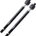 Detroit Axle - Pair Front Inner Tie Rods for 2004-2013 Mazda 3
2009-2013 3 Sport, 2006-2017 5, 2 Inner Tie Rod Ends 2010 2011 2012 Replacement