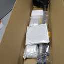 Electric Lawn Mower, 21V 2000mAh Batteries Supply Rechargeable D-Shaped Handle 2 Wheel Electric Lawn Mower 3 in 1 Brush Cutter Cordless Grass Trimmer (Black)