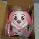 3-in-1 Musical Puppy Toys for 1 Year Old Girl Gift, Educational Baby Toy 6-12-18 Month, 1st Birthday Gift for 1 Year Old Girl Boy, First Bilingual Present for 7 8 9 10 Month Infant (Pink)