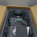 Stainless Steel Litter Box with Lid, 135° Flip-Top Extra Large Cat Litter Pan, Enclosed Metal Litter Box with Litter Scoop & Filter Pedal, Odor Free, Front & Top Dual Entry