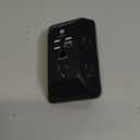 Black Outlet Extender with Night Light, HANYCONY Multi Plug Outlet, USB Wall Charger Surge Protector 4 USB Charging Port(1USB C), Power Strip Electrical Outlet Splitter Expander for Office Dorm Room