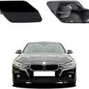 Car Front Bumper Headlight Washer Nozzle Cover Cap Compatible With BMW 3 F30 320 323 330 335 M-Sport 2013 2014 2015 2016 2017 2018 Headlight Cleaning Cover 51118056614 51118054180 Water Spray Cover