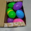 JOYIN 12 Pcs Easter Eggs Filled with Pull Back Monster Cars, Easter Trucks Cars for Kids Egg Hunt, Basket Stuffers Filler and Classroom Prize Supplies, Party Favors