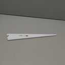 Rubbermaid 14-1/2 in. D White Twin Track Bracket