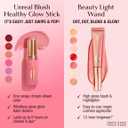 Charlotte Tilbury Unreal Healthy Glow Blush Stick - Buildable Cream Makeup with a Skincare-Infused Formula - Easy to Use, Blendable & Leaves Skin with a Luminous Sheen