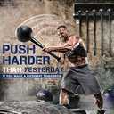 Yes4All Steel Mace Bell for Strength Training, Support Full Body, Muscles, Shoulder, Grips & Forearms Workouts, Stretching 5, 7, 10, 15, 20, 25, 30 LB For Woman & Man