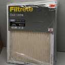 Filtrete 20x25x1 AC Furnace Air Filter, MERV 5, MPR 300, Capture Unwanted Particles, 3-Month Pleated 1-Inch Electrostatic Air Cleaning Filter, 6-Pack (Actual Size 19.69x24.69x0.81 in)