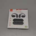 iLive Electronics 16mm Driver Clear Truly Wireless Open Ear Earbuds, Black, IAEBTO34B