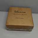 Selamica 8 inch Porcelain Dinner Plates, Large Size Serving Plate for Salad, Pancakes, Steak, Set of 6, Assorted Colors
