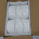 LE TAUCI Ramekins 4 OZ Oven Safe, Creme Brulee Ramekins, Pudding Custard Cups Souffle Ramiken, Dipping Sauce Dishes, Ceramic Ramekin Bowls Set of 6, White