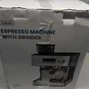 Gevi Espresso Machine with Grinder & Milk Frother, 20 Bar Professional Coffee Maker for Home, Removable Water Tank, Steam Wand, Perfect for Espresso, Cappuccino, Latte (11.49"D x 12.01"W x 16.53"H)