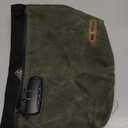 Lock Travel Pouch with Combination Lock & Activated CarbonWaterproof Zipper, Carbon Lined for Home Storage & Gifts (Dark Green)